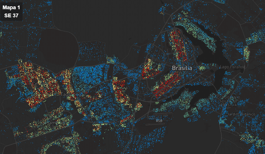 Mapa demográfico