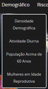 Menu demográfico